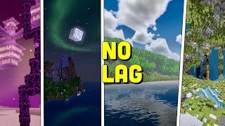 Top 5 Best NEW NO LAG Minecraft Bedrock 121 Ultra Realistic Shaders iOS Android Windows [upl. by Conant788]