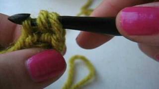 How to Crochet Base Chain Half Double Crochet base chhdc [upl. by Maharg47]