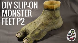 Monster Foot Tutorial Part 2 of 4 [upl. by Aneehsat]