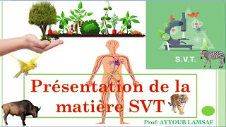 Science de la vie et de la terre  svt option Français collège et lycée [upl. by Eiznikam]