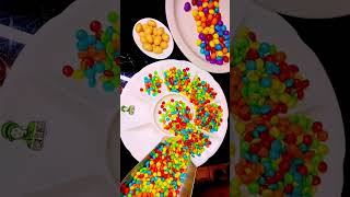 ASMR Dropping Jelly Beans Sweet in Plate shorts [upl. by Licha]