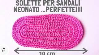 soletta neonato 10 cm PERFETTA [upl. by Nairolf]