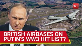 Putins WW3 Escalation Mystery Drones Buzz Over British Airbase That Once Hosted US Nukes [upl. by Slotnick956]