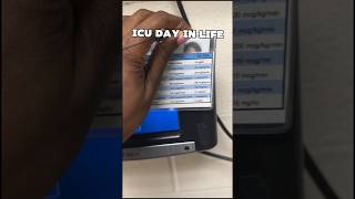 Day in a life ICU Nurse nursing nursingstudent registerednurse nurses nursingschool icunurse [upl. by Toolis]