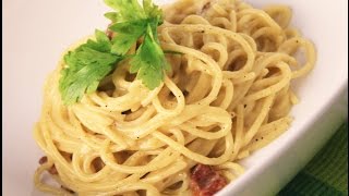 Comment faire des pâtes à la Carbonara  Cooking with Mira [upl. by Nnanaej652]