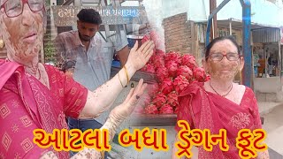 આટલા બધા ડ્રેગન ફ્રુટAatla Badh dergan frut SolankiHansaben [upl. by Aisila145]