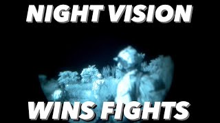 AMBUSHING AIRSOFTERS WITH NIGHT VISION AMS Copperhead 8 [upl. by Niwred]