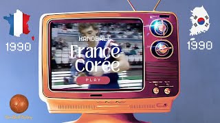 France Corée 1990 Championnat du Monde de handball 🤾‍♂️ [upl. by Aivad116]