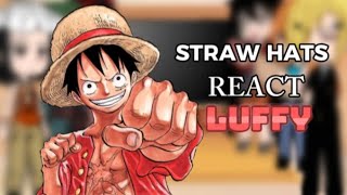 STRAW HATS REACT TO LUFFY 🍖  323 [upl. by Aiksa726]