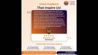 Patient Reviews  Mission Gastro Hospital  Ahmedabad [upl. by Ardnaskela]