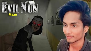 Evil Nun Maze Gameplay  The Endless Escape [upl. by Hubey]