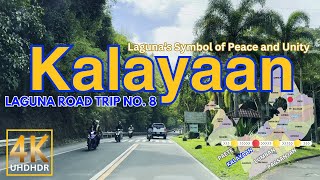 Laguna Road Trip No 8 KALAYAAN  The Peaceful Town  CALABARZON  Philippines  Driving Tour 4K [upl. by Cherilynn]