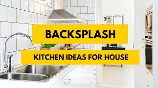 70 Awesome Kitchen Backsplash Ideas for House [upl. by Lion]