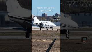 Beechcraft Premier 1 Departing RVS aviation tulsa avgeek fyp [upl. by Ilsel]