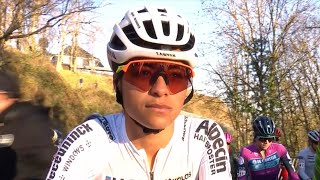 Cyclocross Namur Women Elite 50fps 17 Dec 2023 [upl. by Lorollas]