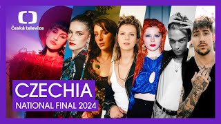 ESCZ 2024  Czechia 🇨🇿  National Final  Live Stream [upl. by Marleah]