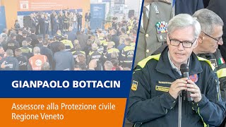 Intervista a Gianpaolo Bottacin assessore alla Protezione civile della Regione Veneto REAS2024 [upl. by Millman638]