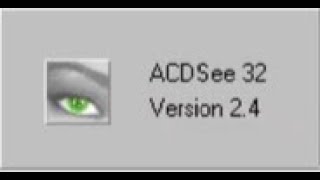 Windows95  ACDSee 32 v24 install and Play [upl. by Sandon668]