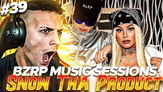 REACCIONANDO a Snow Tha Product  BZRP Music Sessions 39  CHARLA y DESAFIO ❄️ [upl. by Nidla361]