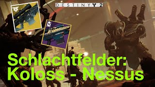 Destiny 2 Schlachtfeld Koloss Nessus  Sniper Loadout  Wispern des Wurms  Ferne Zukunft [upl. by Goldman]