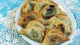 Hortopitakia Cretan Hand Pies filled with Greens [upl. by Bergren610]