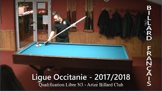 Ligue Occitanie Libre N3  Benoit CLANET vs Joël MODOL [upl. by Yedok]