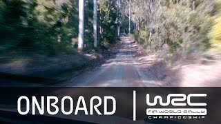 Onboard Mads Ostberg SS19 Coates Hire Rally Australia 2014 [upl. by Nadbus754]