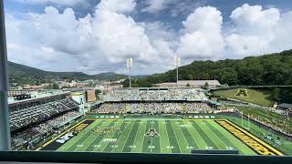 ETSU vs App State football pregame Aug 31 2024 VIDEO 5 [upl. by Ellary]