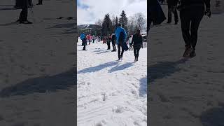 Megeve France ♥️😍megeve nicevideo snow [upl. by Riebling]