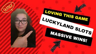 quotGet Lucky with Luckyland Slots Festive Wins [upl. by Winikka]