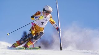 Vreni Schneider Olympic slalom gold Lillehammer 1994 [upl. by Efioa588]