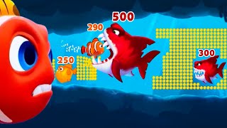 Fishdom Ads mani game Hungry fish 51 new update Trailer fishdom Video [upl. by Eecyac185]