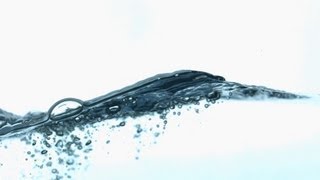 Free Slow Motion Footage Water Wave Warp [upl. by Eixor]