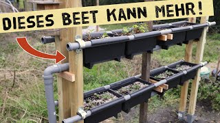 Vertikales Beet für Erdbeeren und Salat überall bauen  Schutz vor Schnecken und Wühlmäusen [upl. by Naashar249]