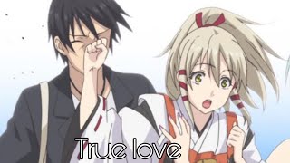 Uka x Touka Inari Kon Kon Koi Iroha AMV  True Love by Pink [upl. by Bartie]