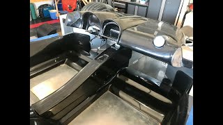 Superlite SLC Build 048 Center Console Fitment and Final Steering Rack Install [upl. by Yusem395]