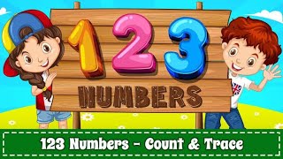 Learn Number 1 to 10  Number counting for kids [upl. by Juanne]