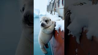 A touching story about an injured baby otter asking for help from the sailors on the ship animals [upl. by Shaylyn290]