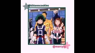 FW COLLABE DWITH kittenncookies AGAIN DDDDDDochako izukumidoriya [upl. by Dita]