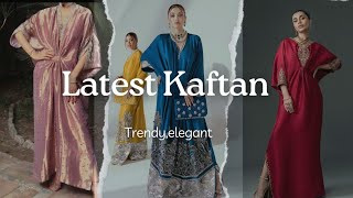 Latest Kaftan dress Arabic Kaftan style Kaftan Khrti design  party wearlong kaftan kurti design [upl. by Aihsekat]