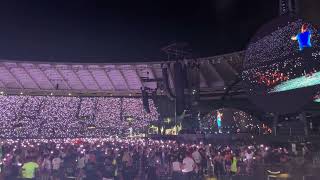 Coldplay  A Sky Full Of Stars Live Rome Stadio Olimpico Italy 16th Jul 2024 [upl. by Carmel884]