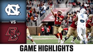 North Carolina vs Boston College Game Highlights  2024 ACC Football [upl. by Eryn]