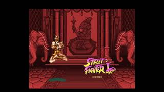 Street Fighter 2 SNES  Dhalsim Theme  Arcade CPS1 Pitch [upl. by Naruq508]