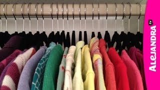 Closet Organization Ideas amp Tips Organizing Your Closet [upl. by Hameerak672]