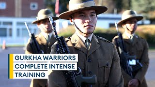 British Armys newest Gurkha warriors pass out at Catterick [upl. by Yortal]