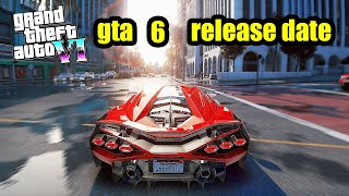 GOOD NEWS GTA 6 Release Date 😁😁 [upl. by Anehta]