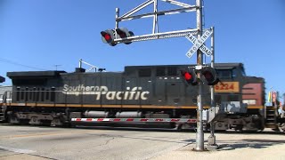 Union Pacific Freight Train  South Milwaukee [upl. by Rosalinde]