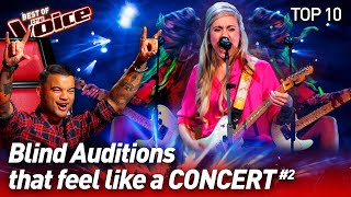 Turning the Blind Auditions into a CONCERT on The Voice 2  Top 10 [upl. by Arraeis]