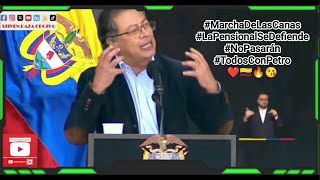 🔥 Discurso del Presidente de Colombia Gustavo Petro desde la Plaza de Bolívar  Stiven Daza Orozco [upl. by Tibbs]