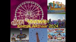 Attractielijst kermis Alkmaar 2024 [upl. by Guglielmo905]